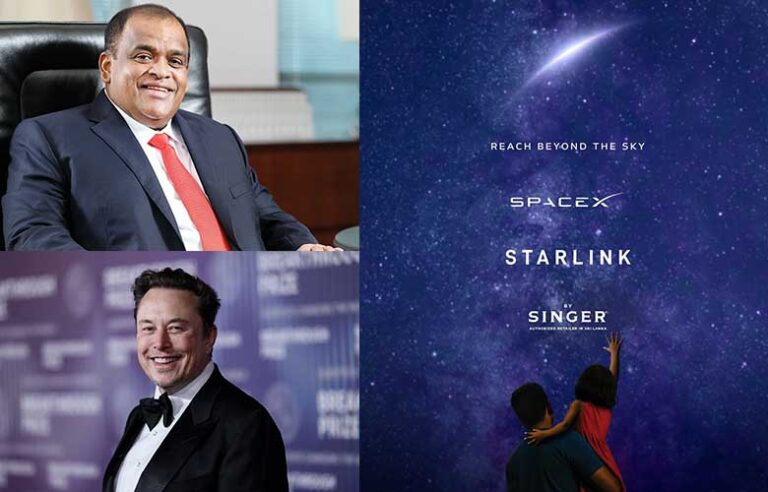 Singer Sri Lanka serves as official retailer for Starlink internet services