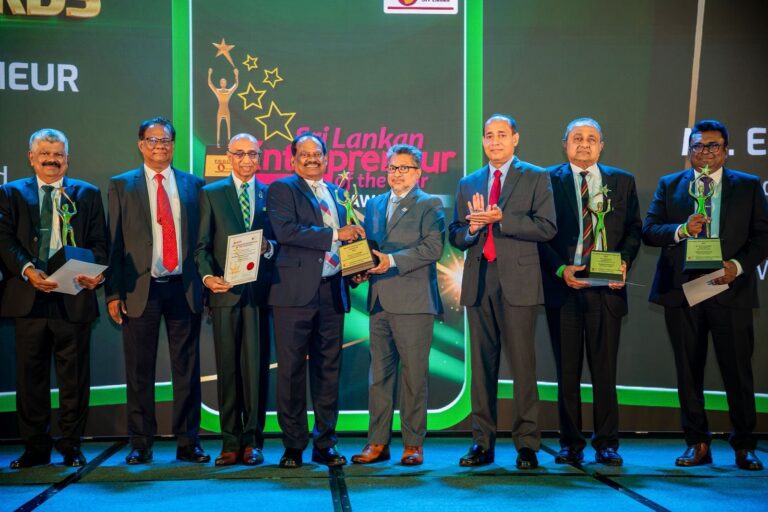 Prof. E. A. Weerasinghe, Founding Vice Chancellor of NSBM Green University, Honored as Most Visionary Leader – 2025 at the Sri Lankan Entrepreneur of the Year (SLEOTY) Awards