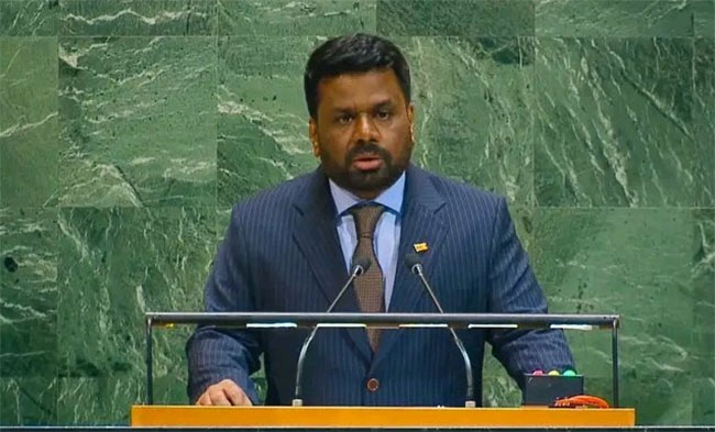 President AKD Calls for Global Unity in Address to UN, Urges Immediate Action on Gaza and Global Crises