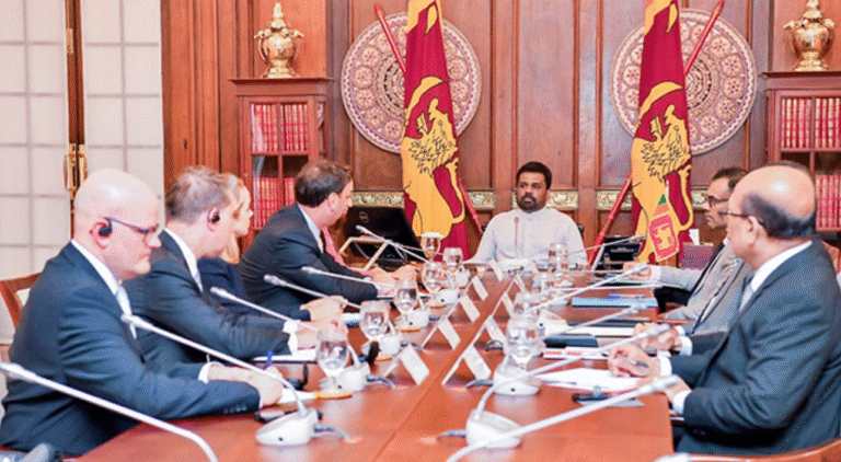 President Dissanayake Meets U.S. Trade Delegation for Talks on Tariffs and Economic Cooperation