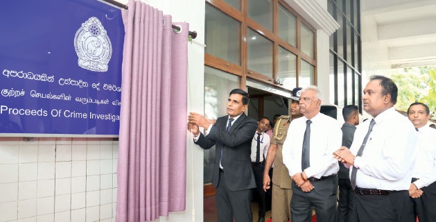 New Crime Division Launched to Enforce Asset Recovery Law in Sri Lanka New Crime Division Launched to Enforce Asset Recovery Law in Sri Lanka