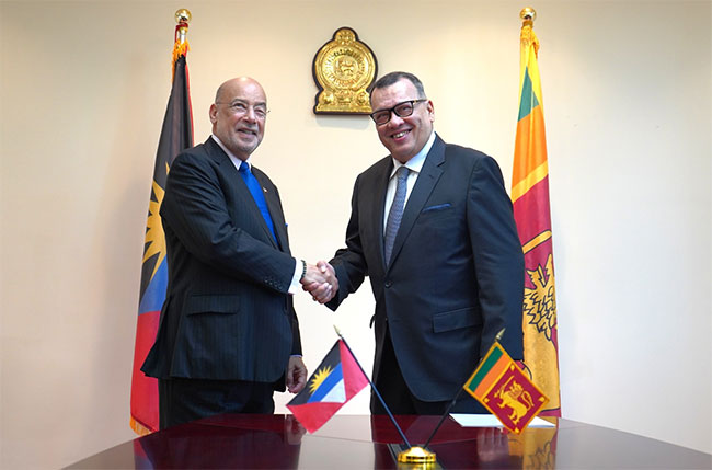 Sri Lanka and Antigua and Barbuda Forge New Diplomatic Ties