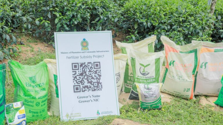 QR-Based Fertiliser Scheme Shows Strong Progress in Tea Sector