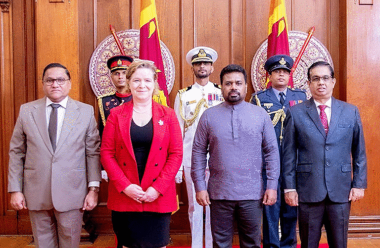 Five New Envoys Present Credentials to President Anura Kumara Dissanayake