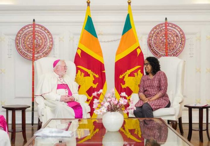 Vatican’s Foreign Affairs Chief Meets Sri Lankan Prime Minister During Official Visit