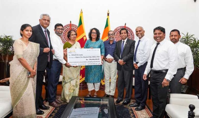 Bandaranaike Foundation Pledges Major Donation to Support Flood-Hit Nation’s Recovery