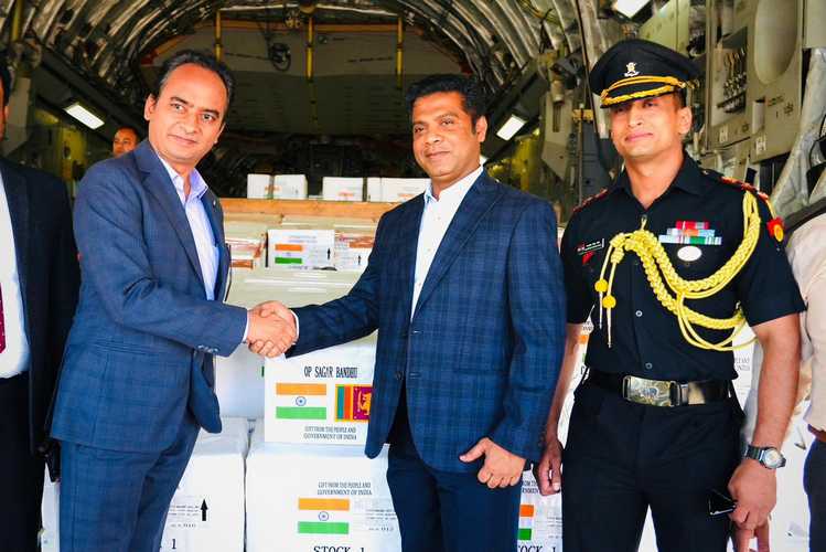 India Extends Medical and Food Assistance to Sri Lanka