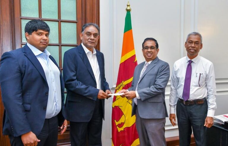 Rank Container Terminal (Pvt) Ltd and Senura Civil Engineering (Pvt) Ltd Boost ‘Rebuilding Sri Lanka’ Effort with Rs. 50 Mn Contribution