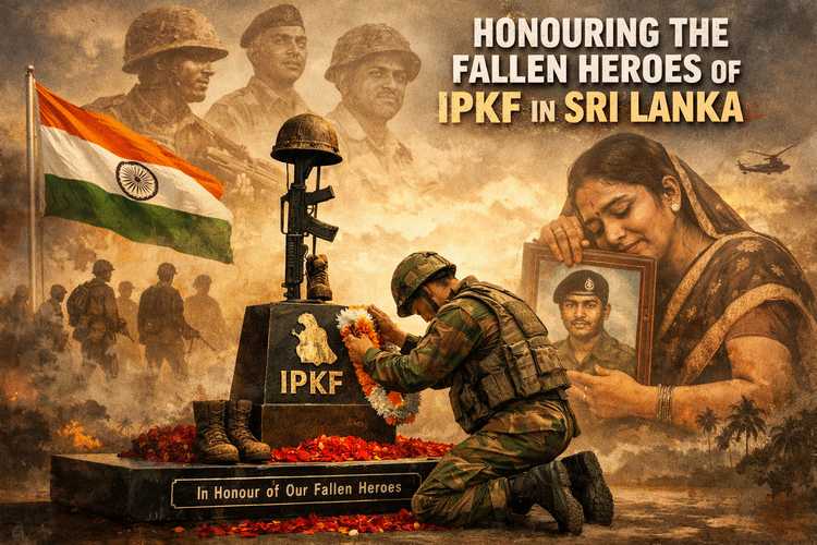 India’s Defence Minister Calls for Recognition of IPKF Sacrifice in Sri Lanka