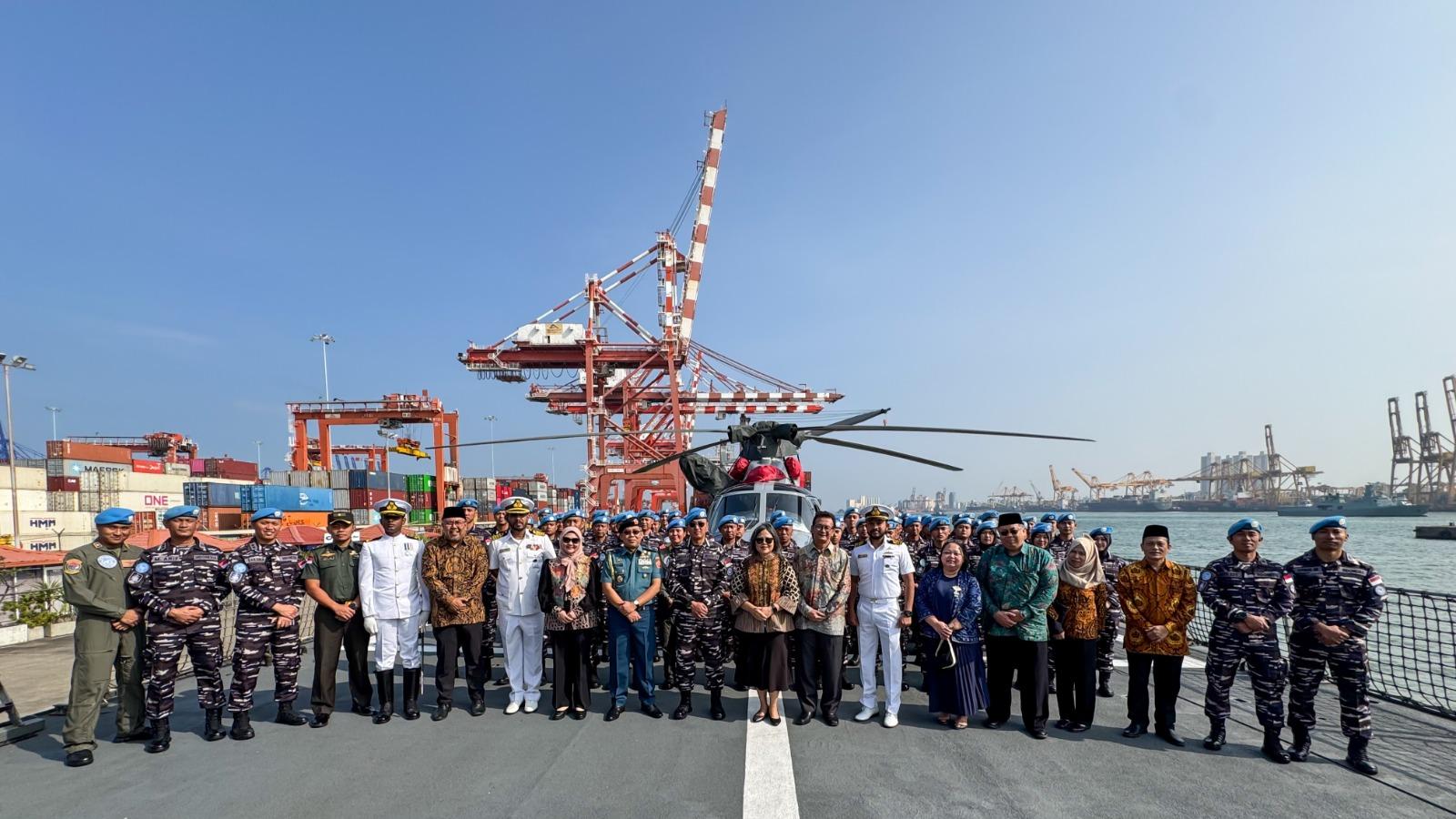 Indonesian Navy Peacekeeping Vessel Makes Port Call in Colombo After UN Mission