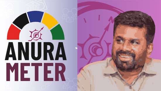 Pledge Tracker “Anura Meter” Reveals 10 Out of 30 Election Promises Already Fulfilled