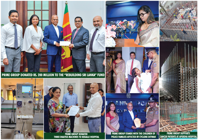 Prime Group Pledges Rs. 200 Million to National Recovery Effort After Cyclone Ditwah