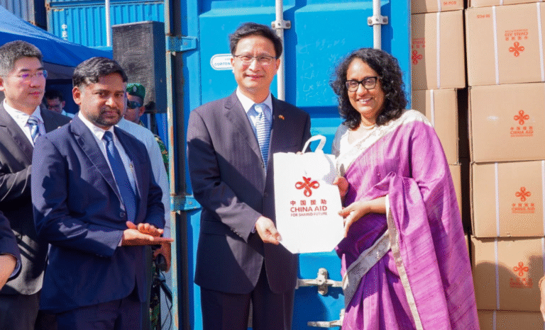 China Donates School Uniform Fabric for 2026; Handover Ceremony Held at Colombo Port