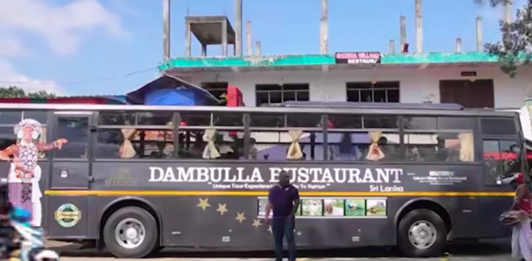 ‘Bustaurant’ Luxury Tourist Bus Launched in Dambulla