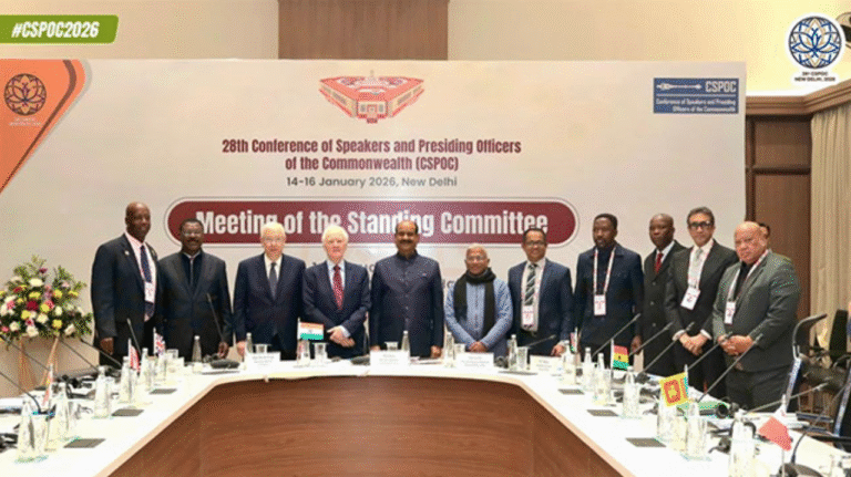 Sri Lankan Parliamentary Delegation Participates in 28th CSPOC in New Delhi