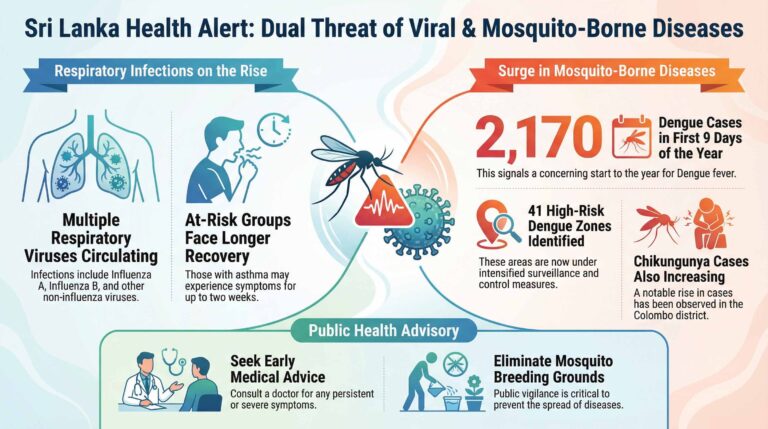 Health Officials Warn of Rising Viral Infections and Dengue Risk