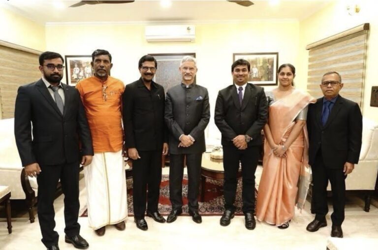 India Giving JVP State Patronage for credibility 