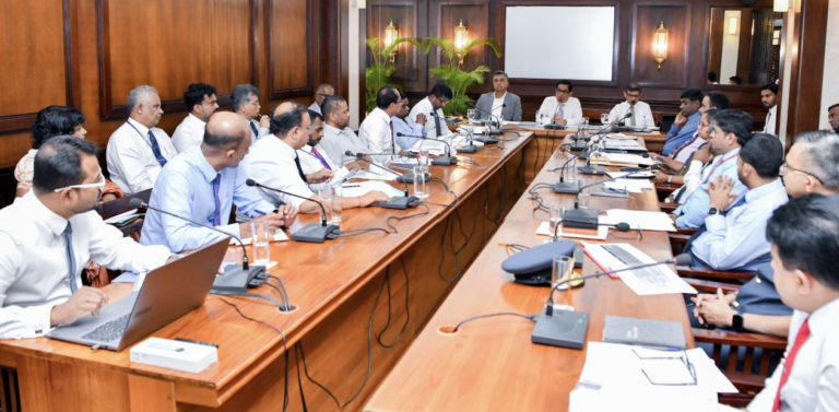 Progress Review of National Council for Disaster Management Held at Presidential Secretariat
