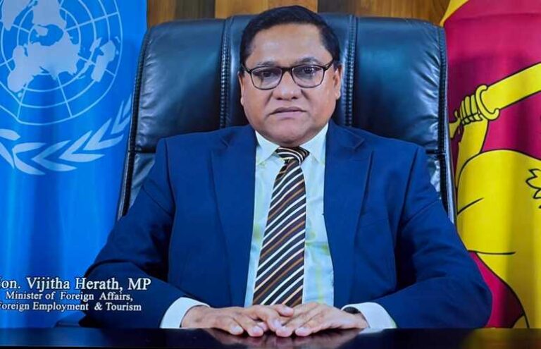 Sri Lanka Reaffirms Disarmament Pledge at Geneva High-Level Forum