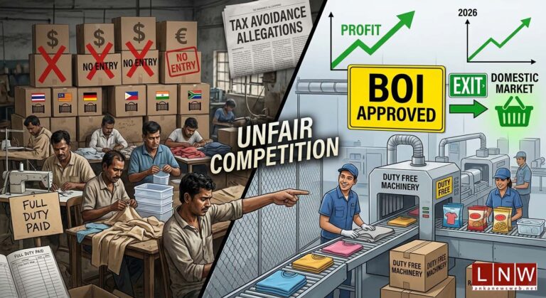 Duty-Free BOI Firms Flood Local Market, Industry Leaders Allege