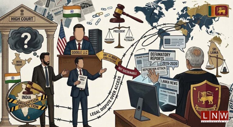 Google Challenges Sri Lankan Judge’s Plea in Indian Court Over Online Reports