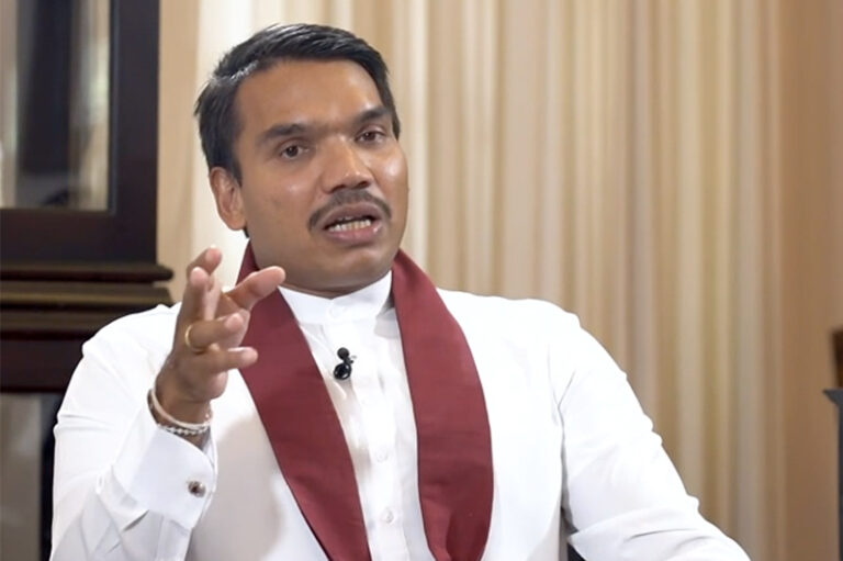 Namal Rajapaksa urges accused Energy Minister to resign immediately