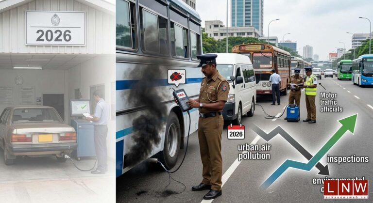 Roadside Emission Raids Signal Shift in Sri Lanka Pollution Enforcement