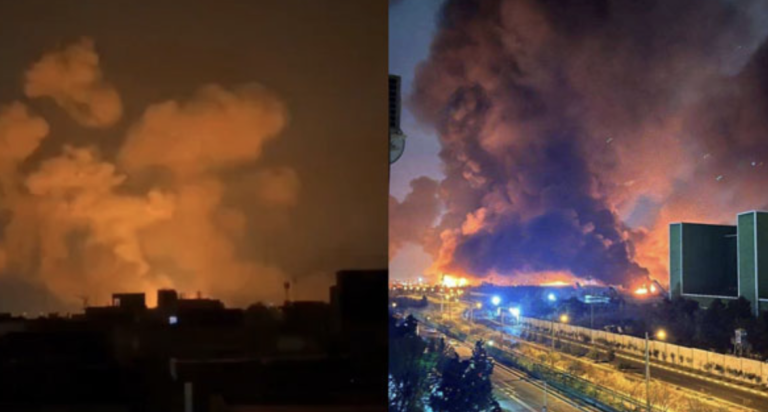 Explosions Reported Near Tehran Airport Following Israeli Airstrikes