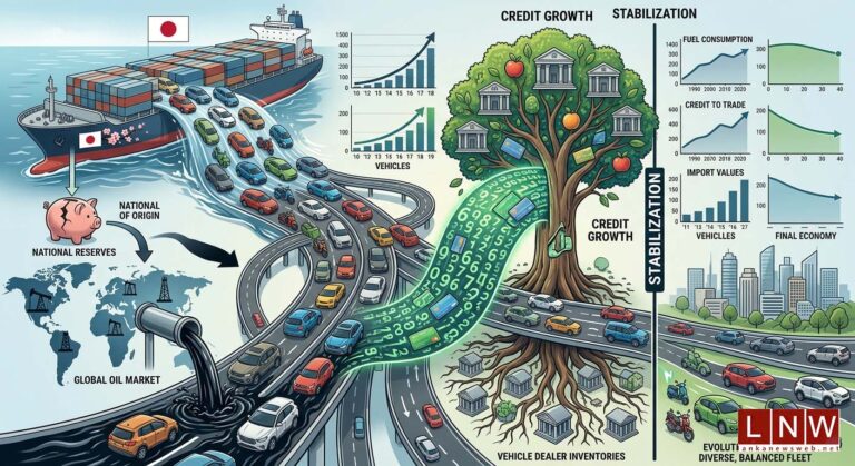 Sri Lanka’s Fuel Demand, Credit Growth Rise with Vehicle Import Wave