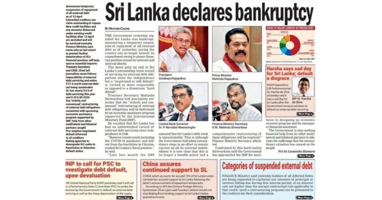 Sri Lanka’s Bankruptcy Decision Was Ill-Conceived and Unconstitutional