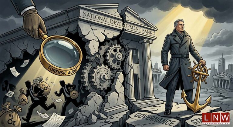 Forensic Audit Underway as NDB needs Strong New Leadership Now