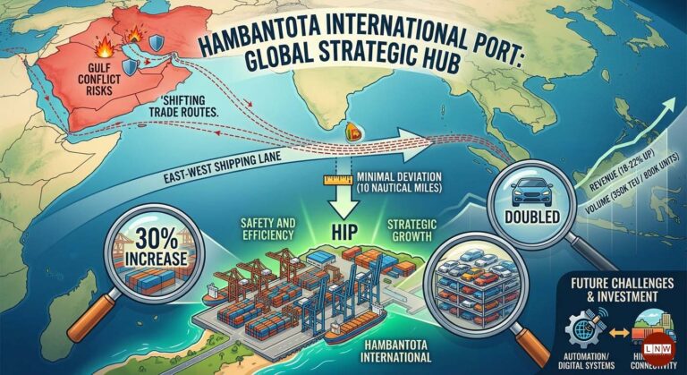 Hambantota Port Rises as Strategic Hub amid Gulf Conflict
