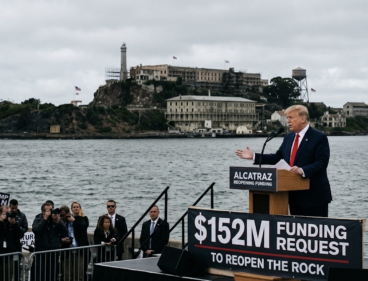 “The Rock” Reawakens? Trump Proposes $152M Plan to Revive Alcatraz Prison