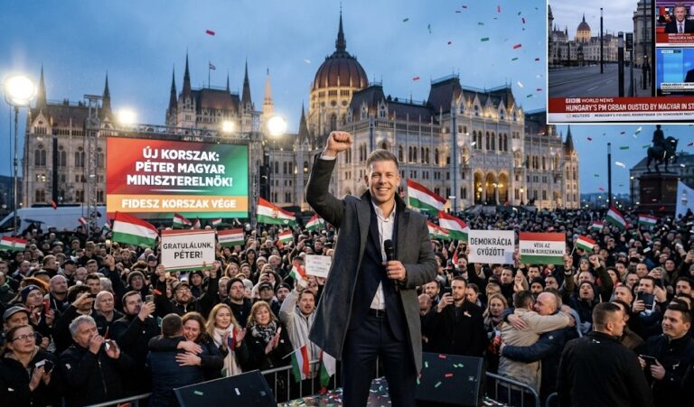 World reacts as Peter Magyar defeats Viktor Orbán, ending his long tenure as Hungary’s prime minister