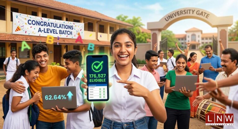 Over 62% of A/L Candidates Secure University Eligibility in 2025 Results