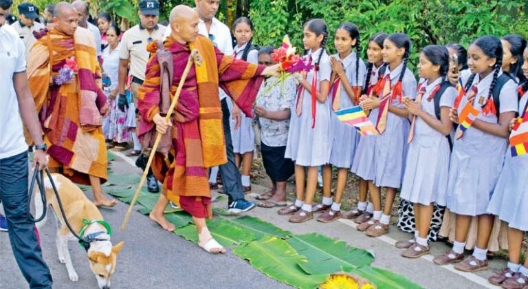 Special Traffic Arrangements Announced in Colombo for “Ehipassiko Walk for Peace” Finale