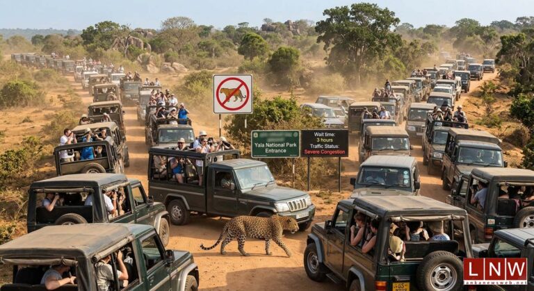 Tourism Surge Turns Yala into Wildlife Gridlock Crisis