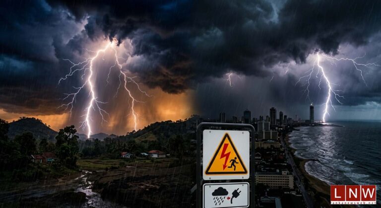 Amber Warning for Severe Lightning Across Several Provinces