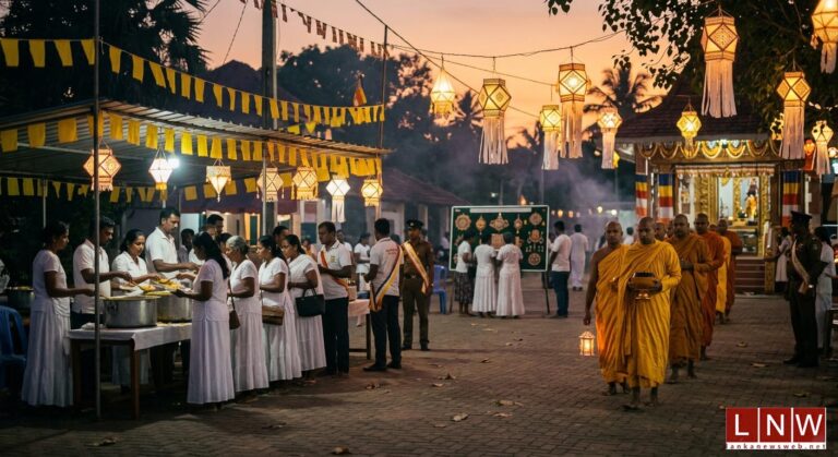 Authorities Introduce Strict Guidelines for Vesak Celebrations Across Sri Lanka