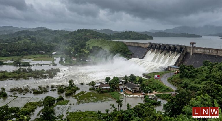 Heavy Rains Force Dozens of Reservoirs to Overflow Across Sri Lanka