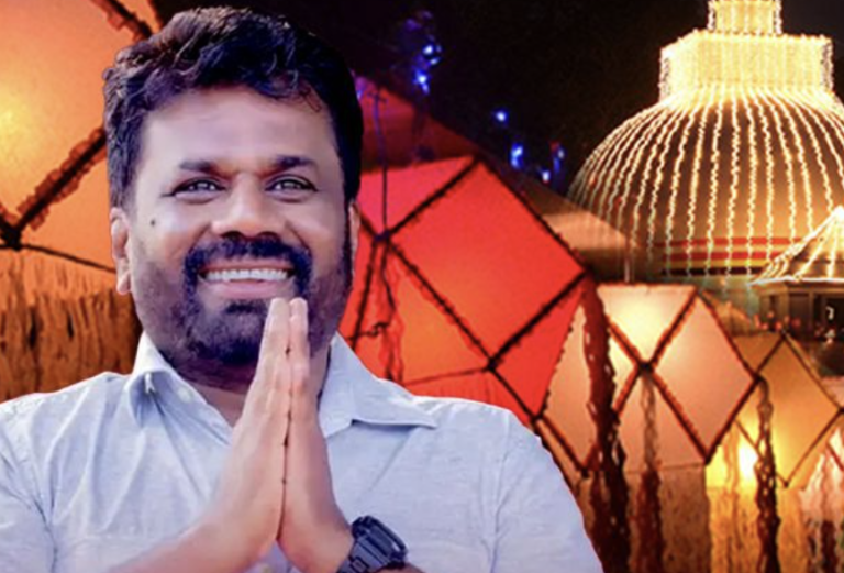 Vesak Day Message of the President of Sri Lanka Anura Kumara Disanayaka