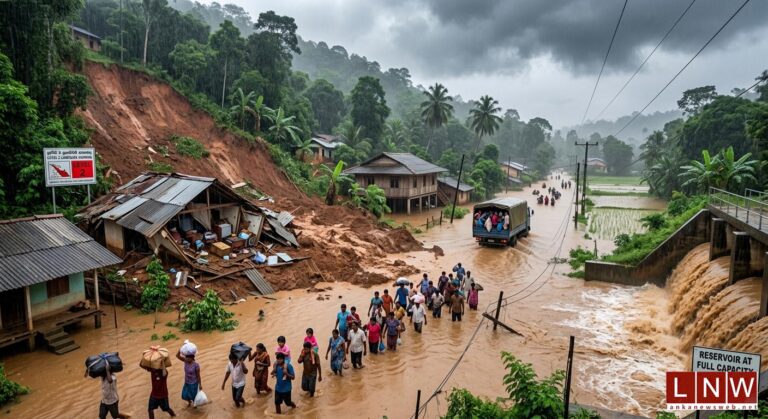 Severe Rains Disrupt Thousands Across Sri Lanka as Landslide Alerts Continue