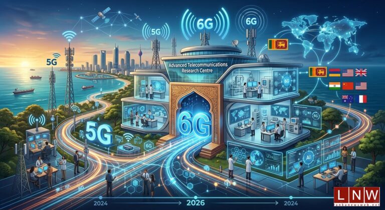 Sri Lanka Eyes 6G Future with Planned Advanced Telecommunications Research Centre