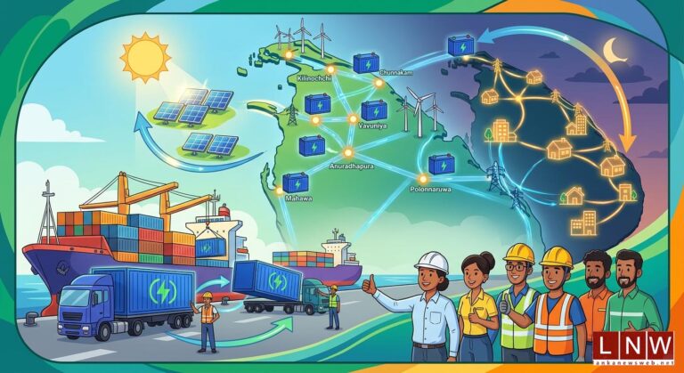Sri Lanka Takes Major Step Towards Modernising Power Grid with Arrival of Battery Storage Systems