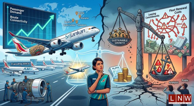 SriLankan Expansion Drive Sparks Spending and Strategy Concerns