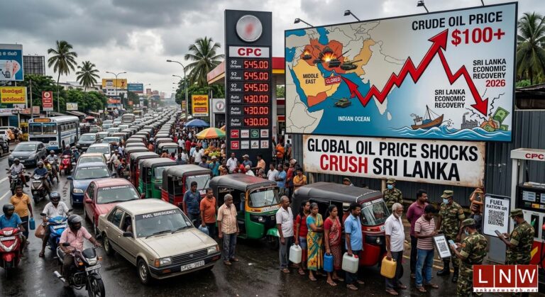 Surging Oil Costs Threaten Sri Lanka’s Fragile Economic Recovery