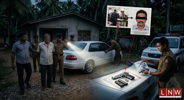Alleged Arms Supplier Linked to Courtroom Assassination Arrested in Gampaha