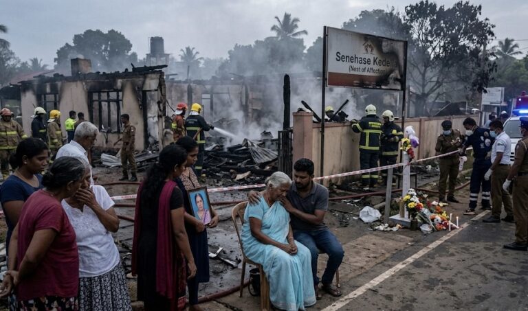 Tragedy at “Senehase Kedella”: Fatal Fire Toll Climbs to 12, Elders’ Home Director Taken Into Custody