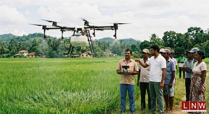 Locally Developed Agricultural Drones to Support Maha Season Farming