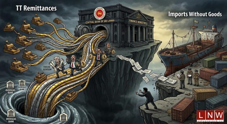 TT Remittances Without Imports: CBSL, Finance Ministry and Customs Must take Responsibility